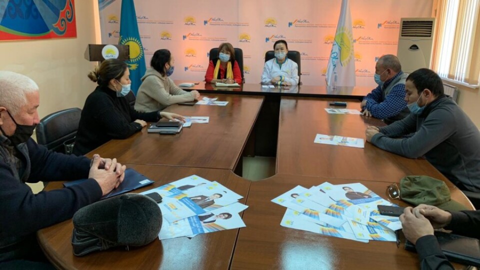 Nur Otan: в Жанаозене создадут объединение НПО
