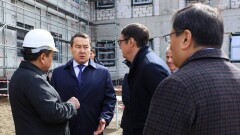 Как идёт строительство Национального научного центра инфекционных болезней в Алматы