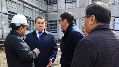Как идёт строительство Национального научного центра инфекционных болезней в Алматы