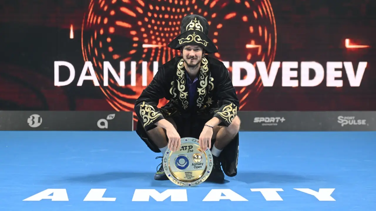 Almaty Open 2025: Алматы стал 21-м победным городом для Даниила Медведева