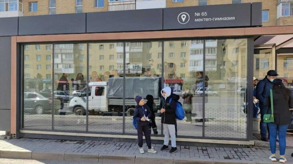 Остановку с системой автономной дезинфекции запустили в Нур-Султане