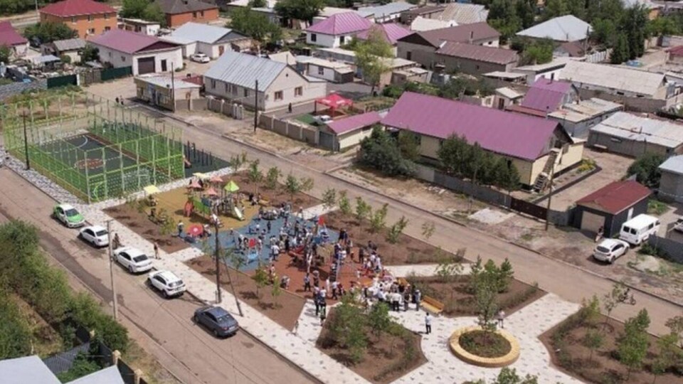 Какие дворы и общественные пространства благоустроят в Астане в этом году
