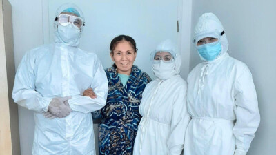 Елордада коронавирустан өкпесі 100% зақымданған әйел дені сау сәби босанды