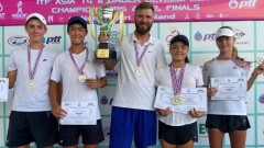 Казахстанская команда выиграла чемпионат Азии по теннису среди юниоров