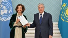 Глава ЮНЕСКО вручила Токаеву сертификаты о включении 2 заповедников РК в глобальную сеть биосферных резерватов