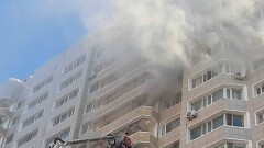 В столичном ЖК "Европейский" произошёл пожар