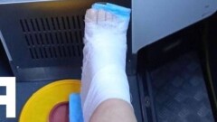 В Нур-Султане столб с камерой "Сергек" упал на женщину