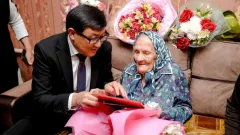Ветеран труда из Семея Анна Казаченко отметила 110-летний юбилей