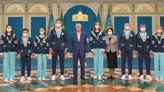 Токаев участникам игр в Токио: В год 30-летия Независимости места на олимпийском пьедестале станут триумфом всей нации