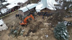 Оползень в Алматы: как выглядит место ЧП с высоты