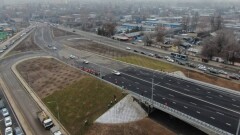 В Алматы открыли движение на развязке по проспекту Рыскулова