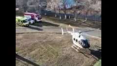 Вертолёт МЧС экстренно доставил новорождённого в больницу Актобе