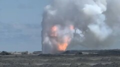 На месторождении Каратурун в Мангистау больше месяца не могут остановить "газовый фонтан" из-за угрозы взрыва