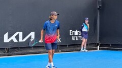 Впервые казахстанец вышел в четвертьфинал юниорского Australian Open