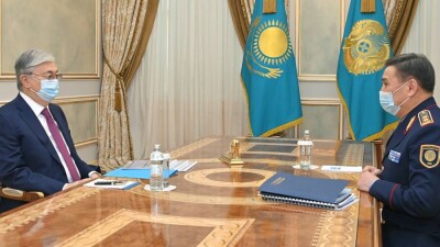 Ахметжанов рассказал Токаеву о расследовании преступлений, совершённых во время январских событий