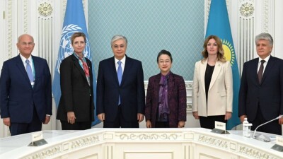 Токаев встретился с делегацией ООН и оценил роль организации в укреплении мира
