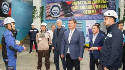 Первый зампремьера Нурлыбек Налибаев ознакомился с проектами 