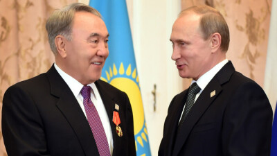 Назарбаев и Путин высоко оценили поступательное укрепление казахстанско-российских отношений
