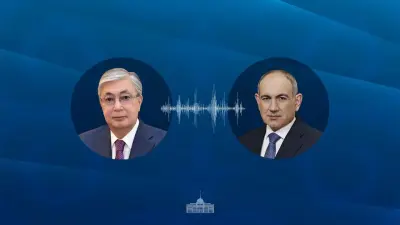 Токаев поздравил Пашиняна с переназначением на должность премьер-министра Армении