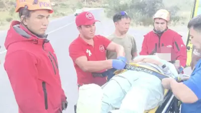 Девушка пострадала после жёсткого приземления на параплане в Алматинской области