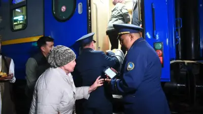 Из Алматы в Москву на поезде: сколько пассажиров купили билеты на первый рейс