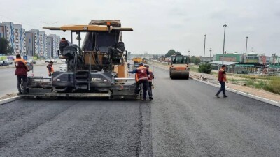 Строительство развязки возле рынка "Алтын Орда": движение через эстакаду по типу "Подкова" откроют в начале июля