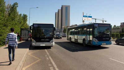 Схемы движения четырёх автобусных маршрутов временно изменили в Астане