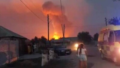 Четверо военнослужащих погибли в результате пожара на складе боеприпасов в Жамбылской области