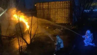 Пожар спровоцировал взрыв на газовой заправке в Актобе