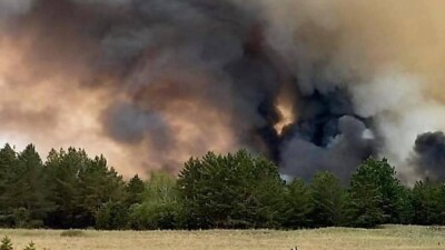 Два лесника отравились угарным газом при пожаре в Абайской области, один из них остаётся в больнице