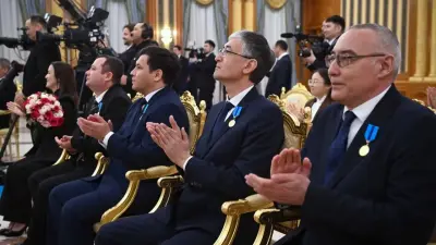 Кого из учёных и преподавателей вузов Токаев наградил орденами и медалями