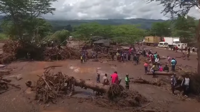 В Кении в результате прорыва дамбы погибли 42 человека