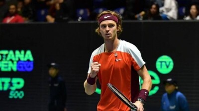 Российский теннисист Андрей Рублёв вышел в полуфинал ATP 500 Astana Open