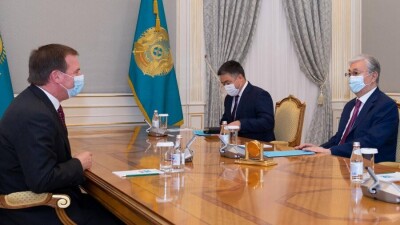 Вице-президент Exxon Mobil рассказал Токаеву о темпах освоения Кашагана и расширения Тенгизского месторождения