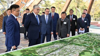 Токаеву представили проект G4 City в Алматинской области