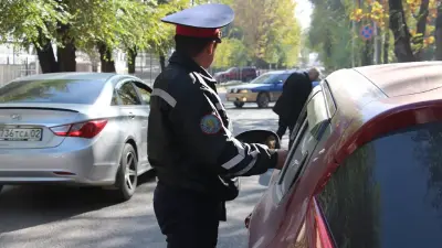 15 выездов на встречную полосу зафиксировали в Алматы за два дня