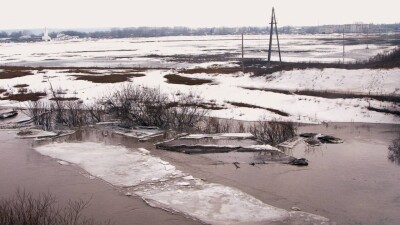 Пункт пропуска "Желкуар" на границе с РФ временно закрыли из-за паводка в Костанайской области