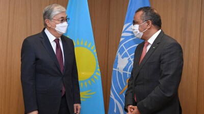 Токаев главе ВОЗ: Нам нужно держаться вместе в борьбе с коронавирусом