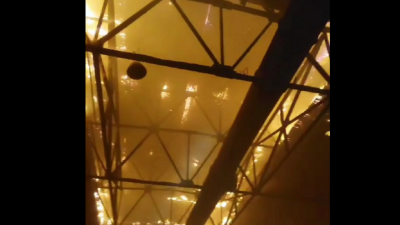 На машиностроительном заводе в Караганде горела крыша цеха