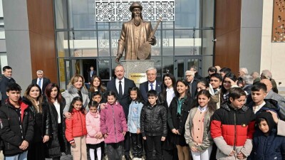 Построили за 9 месяцев: центр детского творчества имени Курмангазы открыли в Физули по инициативе Токаева