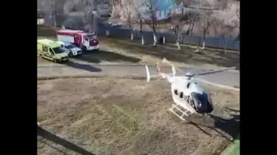 Вертолёт МЧС экстренно доставил новорождённого в больницу Актобе