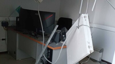 Офис казахстанского телеканала пострадал во время землетрясения в Алматы