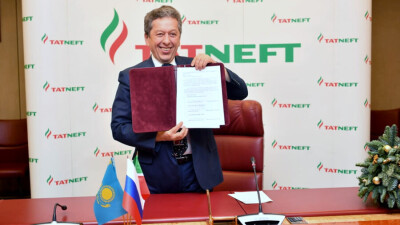 Правительство Казахстана и "Татнефть" подписали соглашение об открытии в Сарани производства автомобильных шин