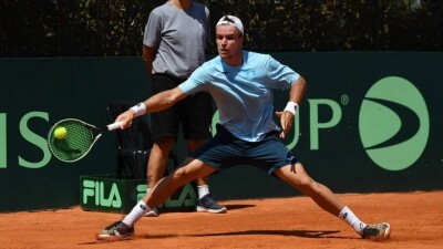 Дмитрий Попко в тяжёлой борьбе уступил 22-й ракетке мира на "Кубке Дэвиса"