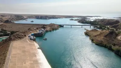 Поступление воды из Китая помогло наполнить Капшагайское водохранилище и повысить уровень в озере Балхаш