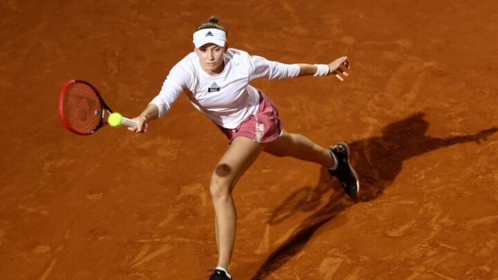 Елена Рыбакина впервые вышла в полуфинал турнира в Риме