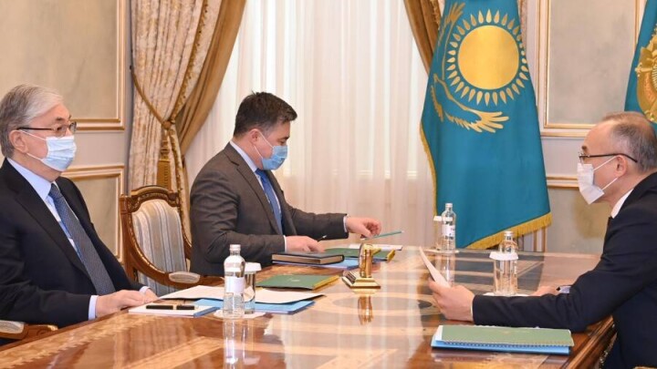 Глава Нацбанка рассказал Токаеву о принимаемых мерах для финансовой и ценовой стабильности