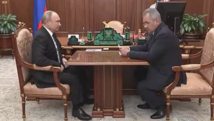 Шойгу сообщил Путину о взятии российскими войсками Мариуполя