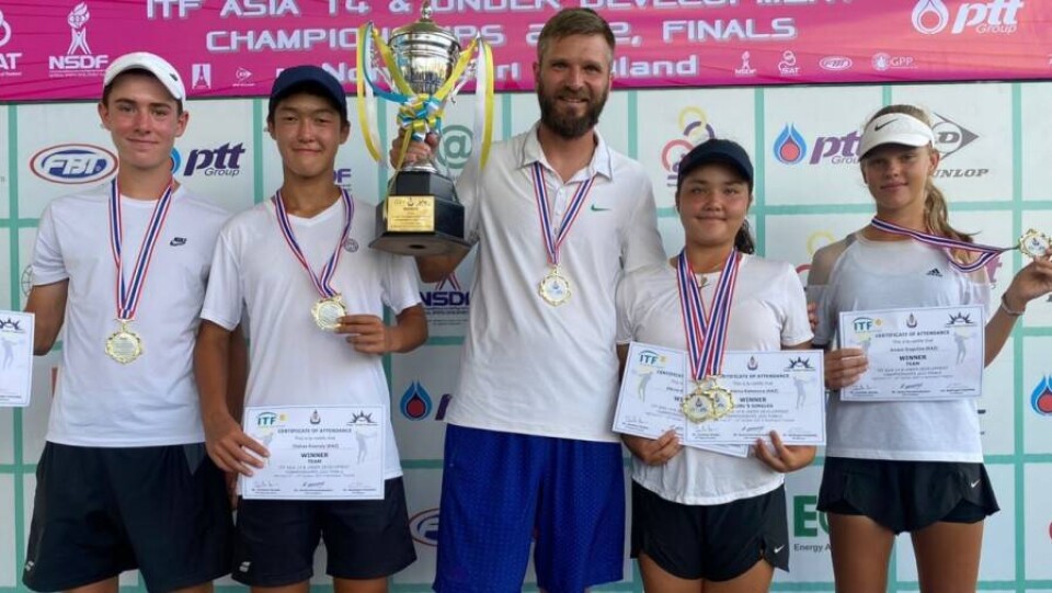 Казахстанская команда выиграла чемпионат Азии по теннису среди юниоров