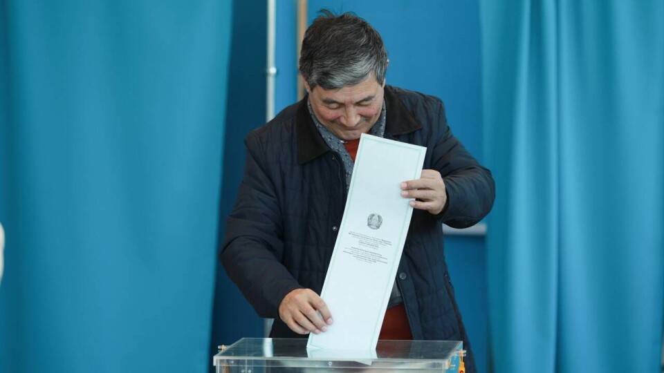 В Костанайской области на выборах проголосовало 62,36% избирателей, в Алматы – 15,38%